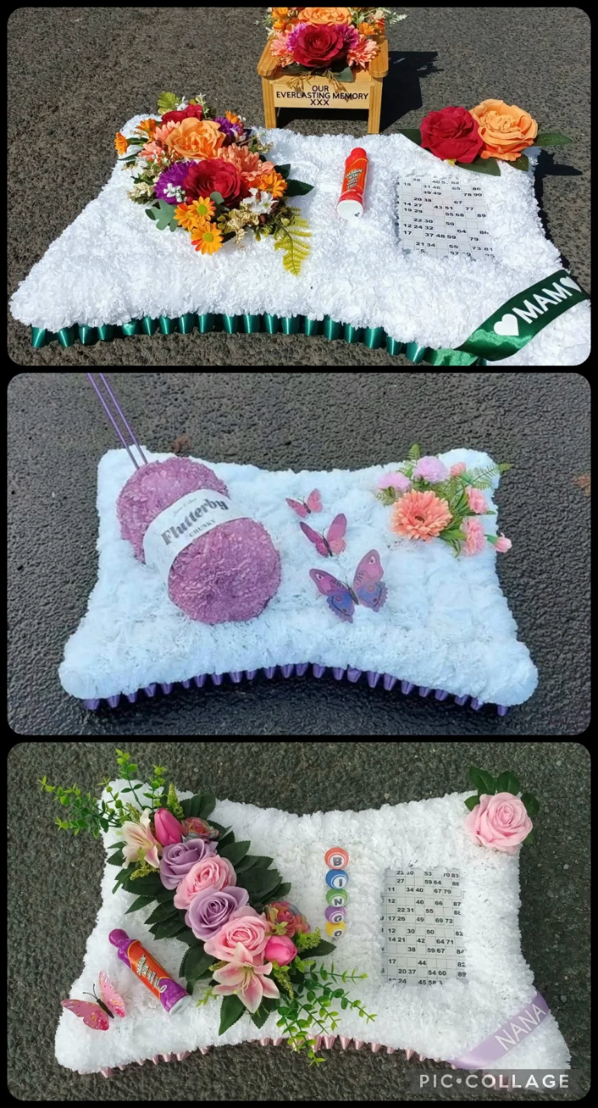 Memorial cushion